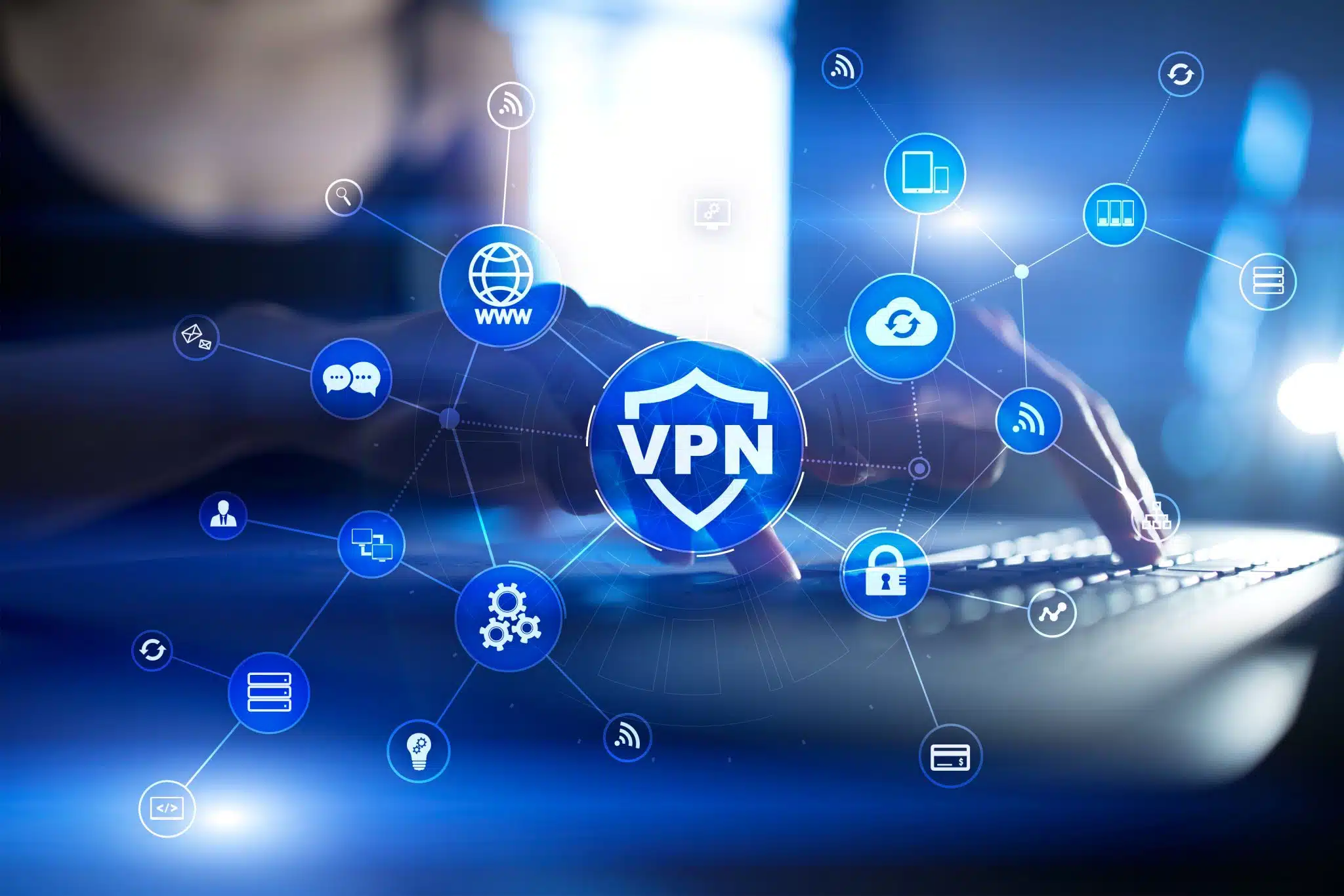 Статистика использования VPN за 2023 год