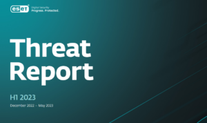 Отчет об угрозах ESET H1 2023