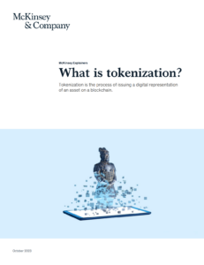 McKinsey выпустили небольшой отчет о токенизации