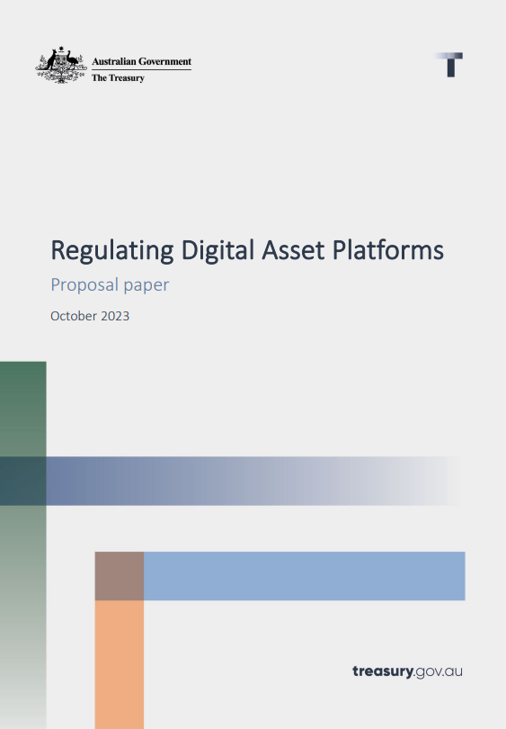 Казначейство Австралии опубликовало документ с предложениями по регулированию криптовалют для бирж, брокеров и посредников