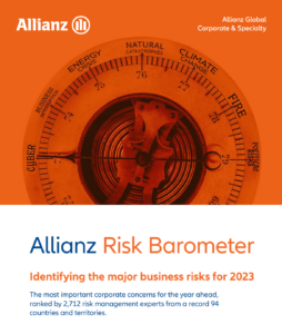Барометр рисков Allianz на 2023 год