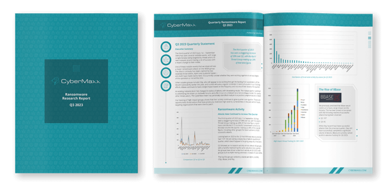 CyberMaxx публикует отчет об исследовании программ-вымогателей за третий квартал 2023 года