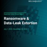 ReliaQuest: тенденции в области программ-вымогателей и кибервымогательства в третьем квартале 2023 года