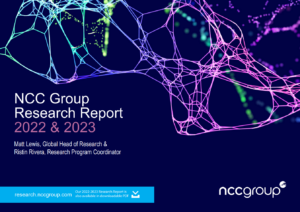 Исследовательский отчет NCC Group за 2022 и 2023 годы