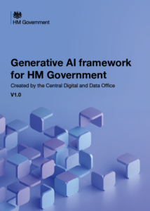 Новая концепция правительства Великобритании по использованию генеративного искусственного интеллекта