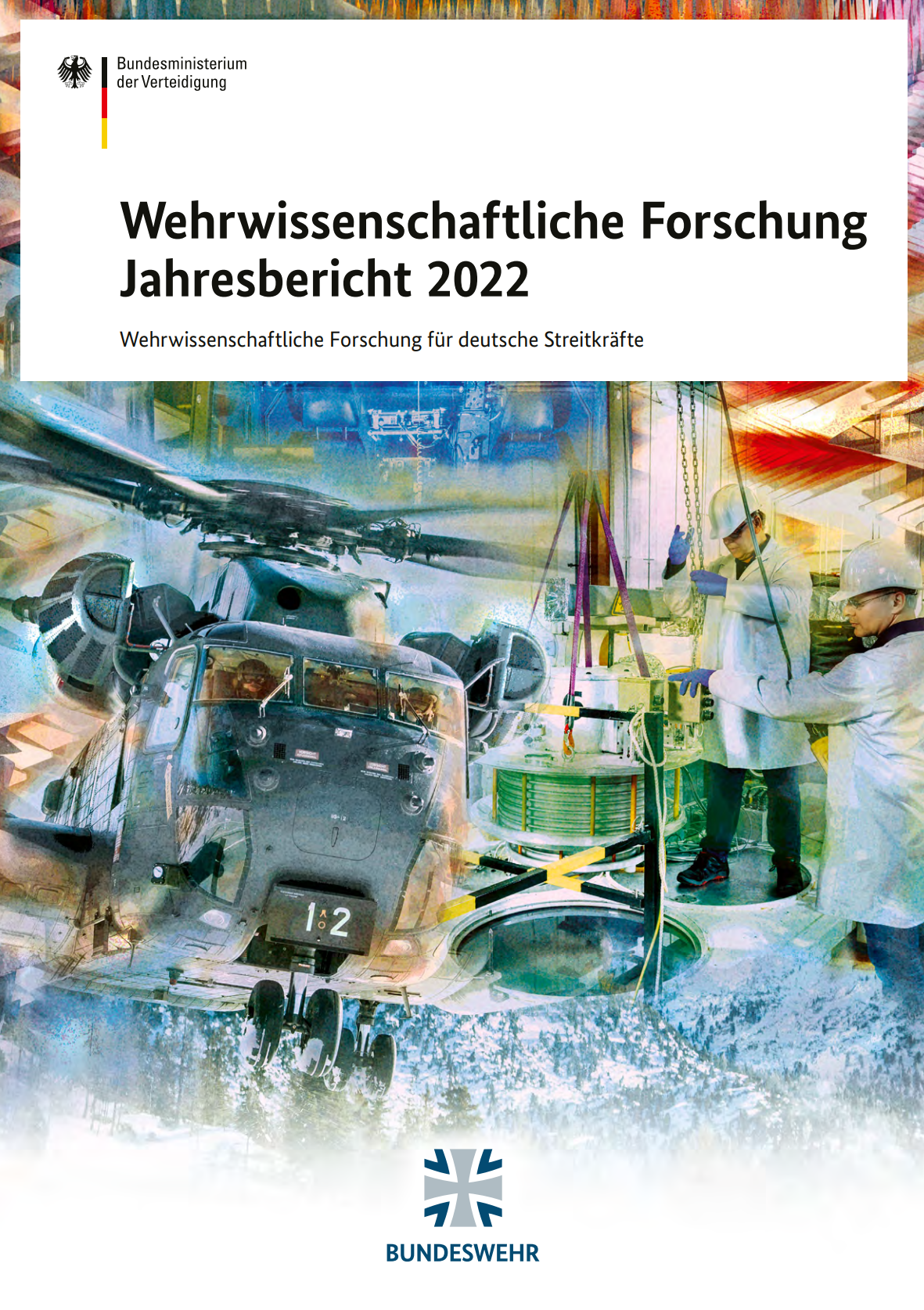 Бундесвер опубликовал «Годовой отчет оборонных научных исследований за 2022 год» (Wehrwissenschaftliche Forschung Jahresbericht 2022)
