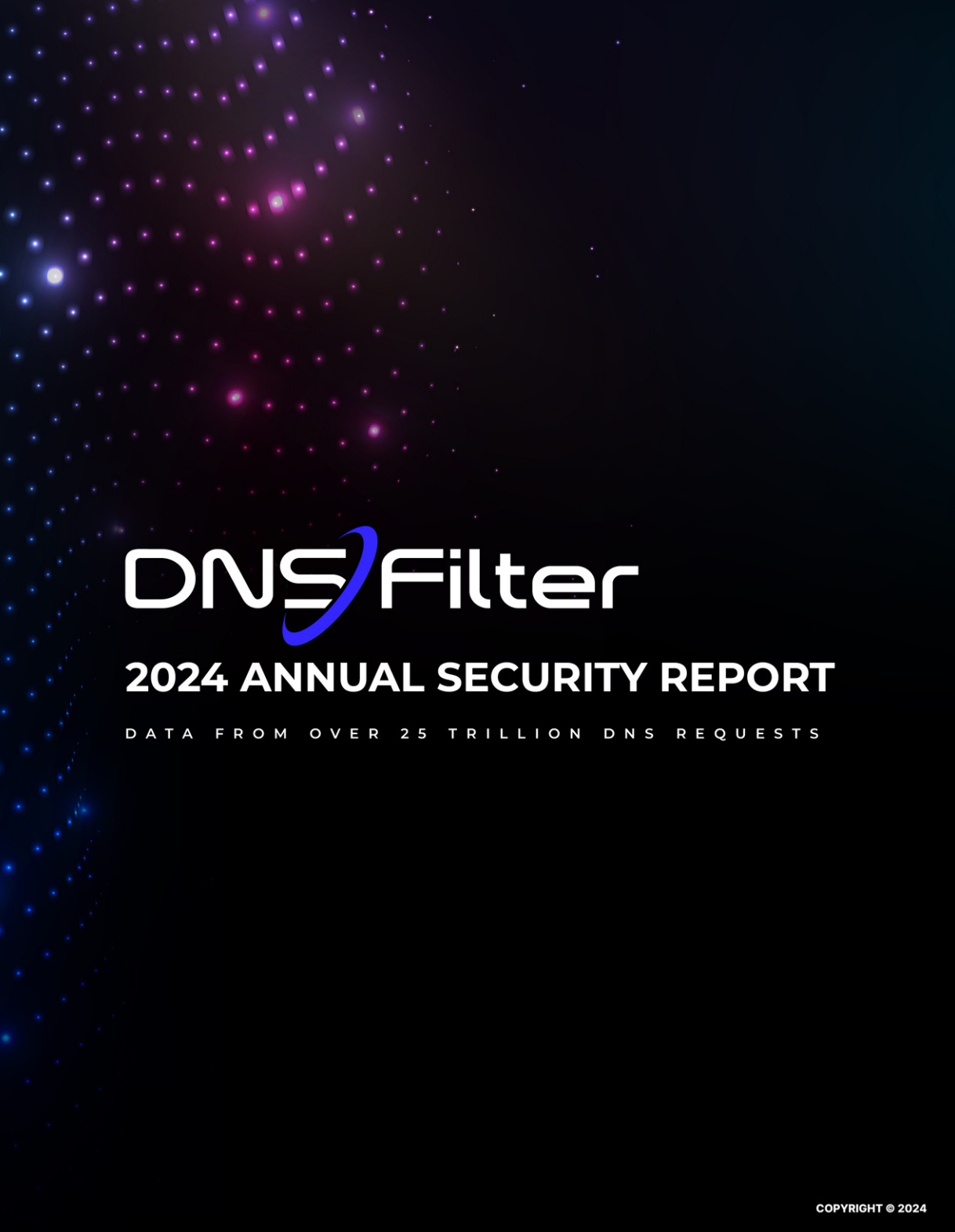 Освещение кибербезопасности 2024 DNSFilter: Анализ и прогнозы в эпоху растущего влияния ИИ