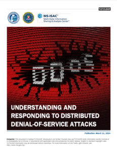 Руководство CISA, FBI и MS-ISAC по реагированию на DDoS-атаки
