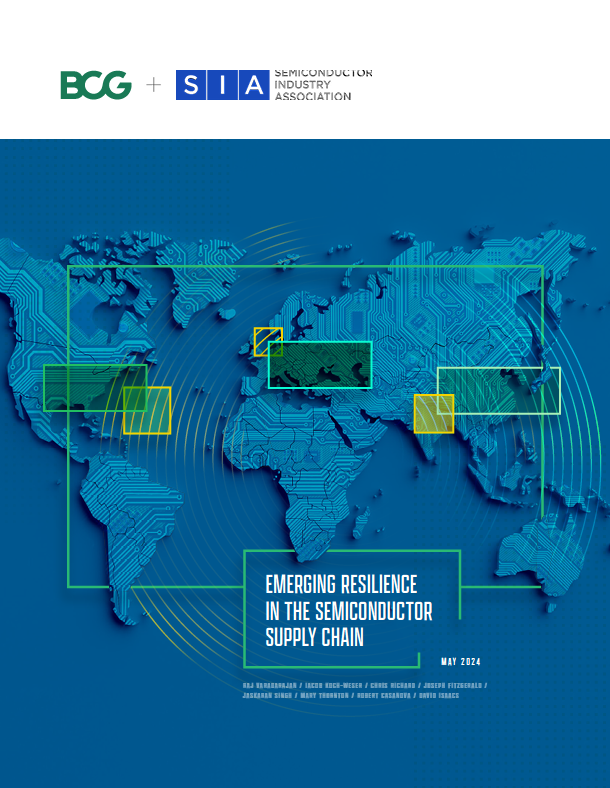 Развитие устойчивости в цепочке поставок полупроводников отчет Semiconductor Industry Association
