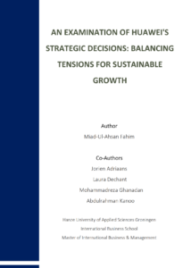 Стратегические решения Huawei: Балансирование напряжений для устойчивого роста