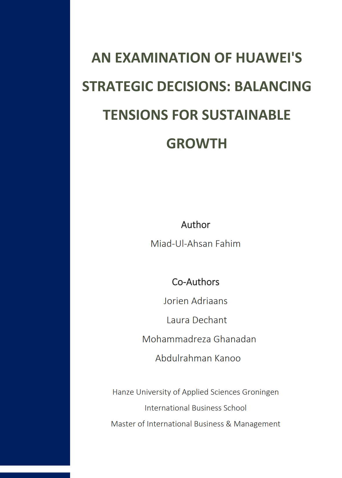 Стратегические решения Huawei: Балансирование напряжений для устойчивого роста