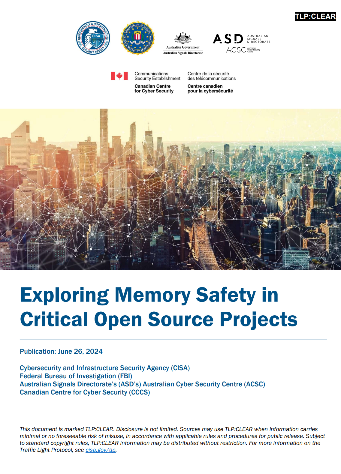 В отчете CISA установлено, что большинство проектов с открытым исходным кодом Содержат код, небезопасный для памяти