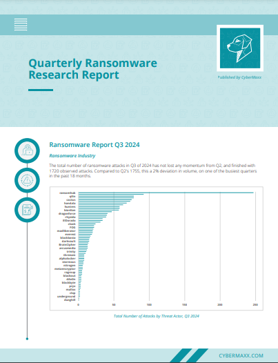 Новые данные о программах-вымогателях: Отчет CyberMaxx за 3-й квартал 2024 года