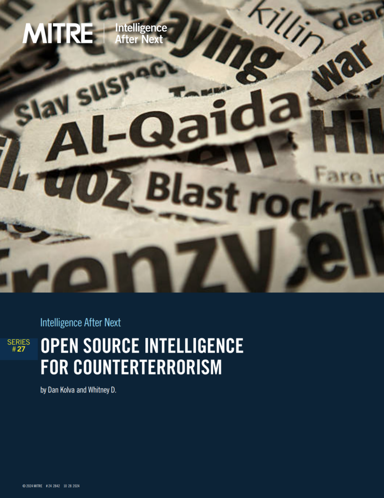 Как открытые данные помогают бороться с терроризмом: революция OSINT