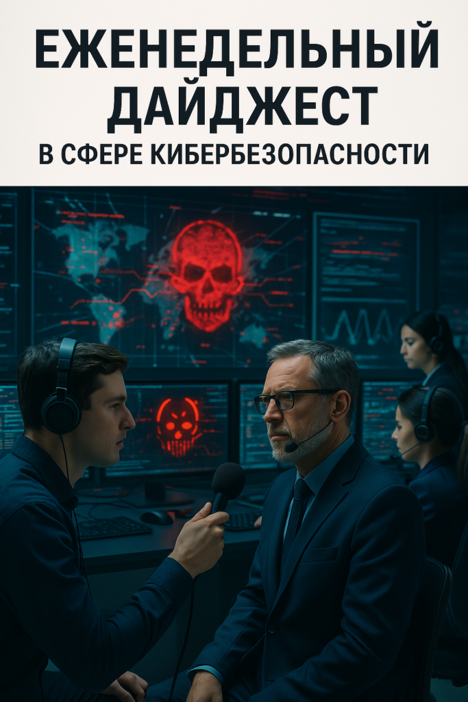 Еженедельный Дайджест в сфере «кибербезопасности»  