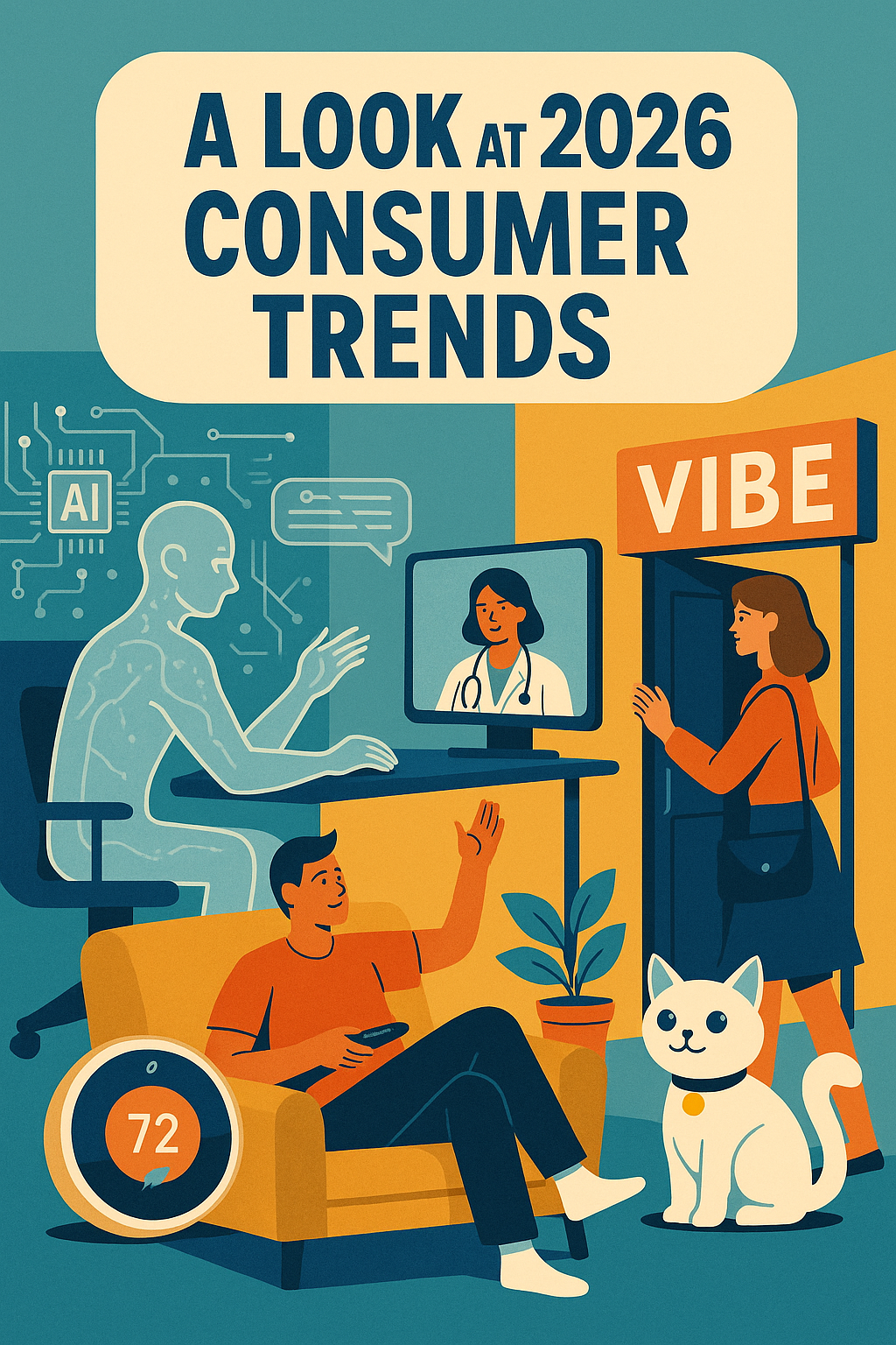 Взгляд в 2026-й: Как ИИ, «аналоговые» гаджеты и забота о планете меняют наш мир