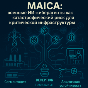Военные ИИ-киберагенты (MAICA) как катастрофический риск для КИИ: что это, почему возможно уже сегодня и как защищаться